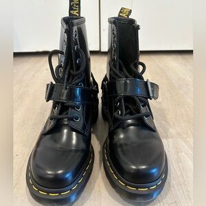 Dr. Martens Leather Boots. 1460 Harness. Size: US 6, EU 37